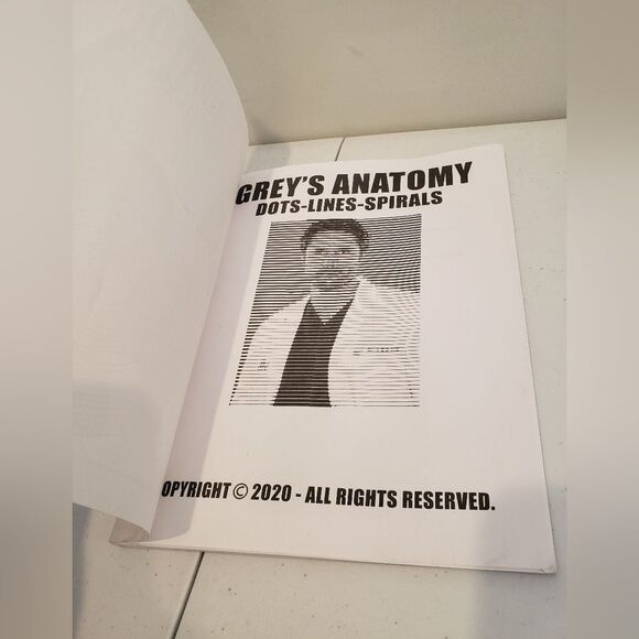 Grey's Anatomy Coloring Book - Picture 4 of 6